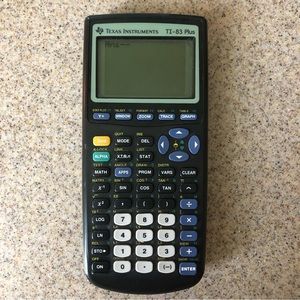 ti-83 plus texas instruments calculator